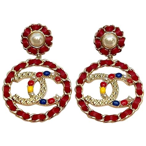 chanel earrings 2018 collection|Chanel earrings outlet.